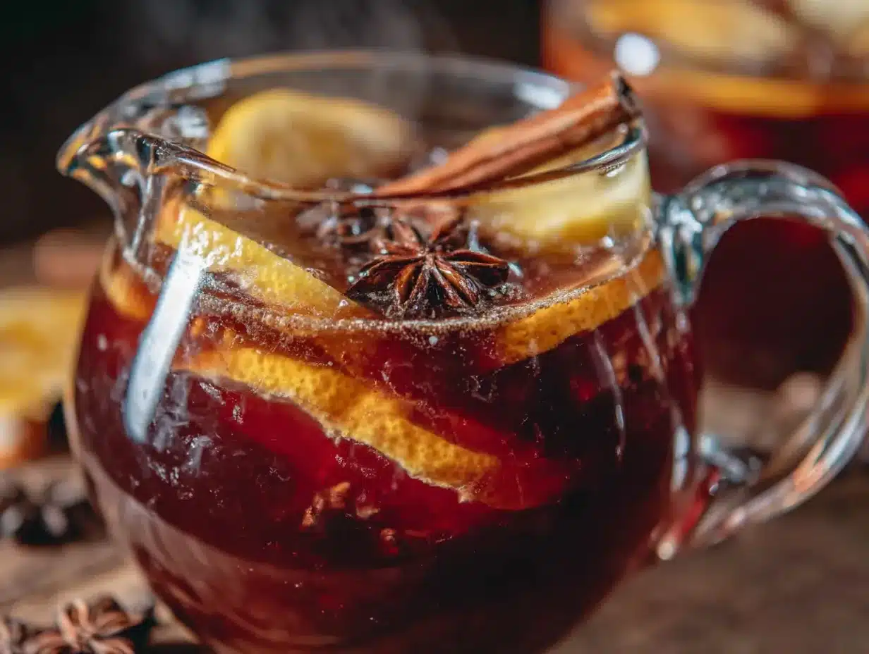 slow cooker apple cider with orange and cinnamon preparation steps