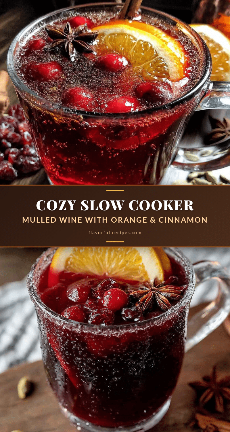 slow cooker mulled wine recipe