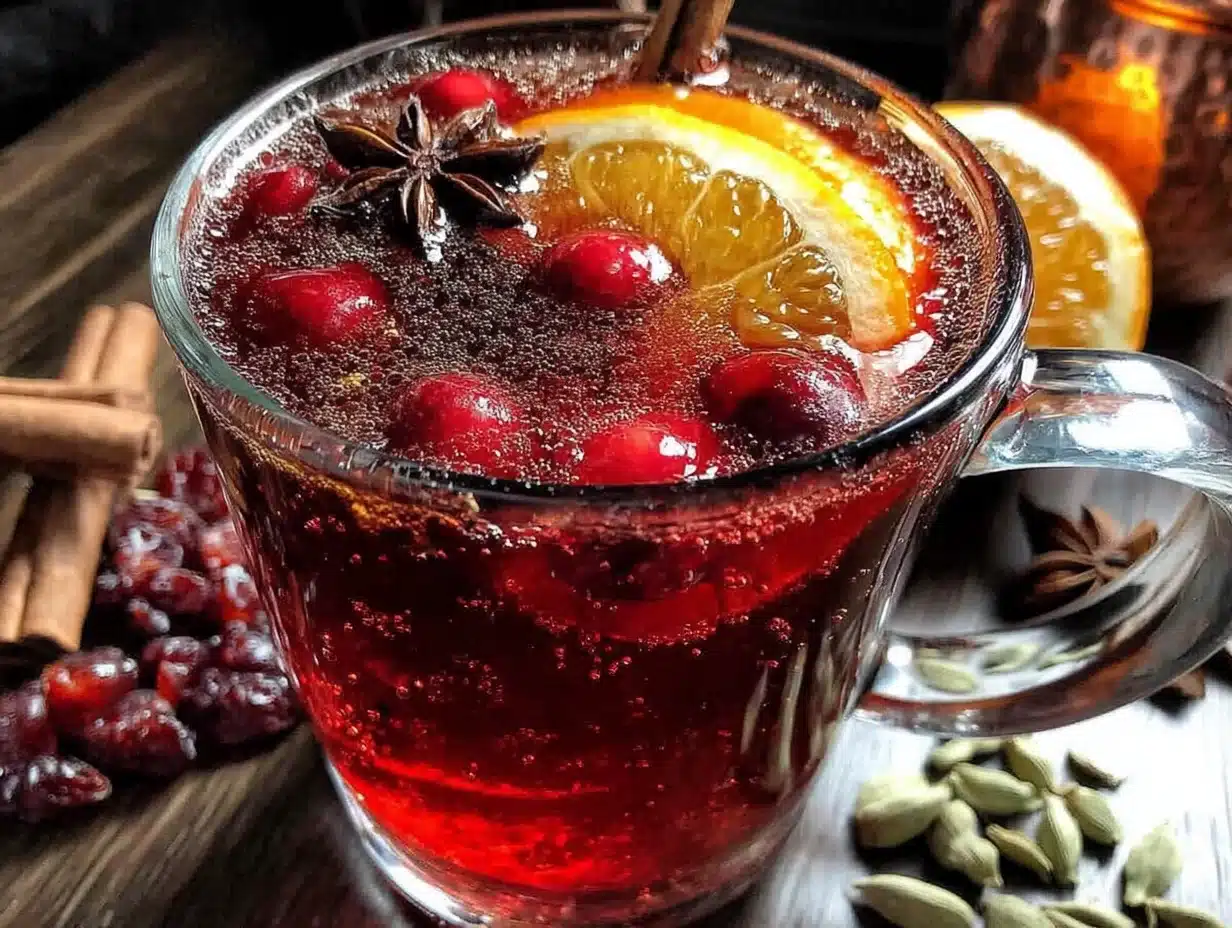 slow cooker mulled wine - featured image