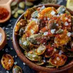 smoky sea salt roasted pumpkin seeds - featured image