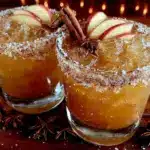 spiced apple cider margarita for two - featured image