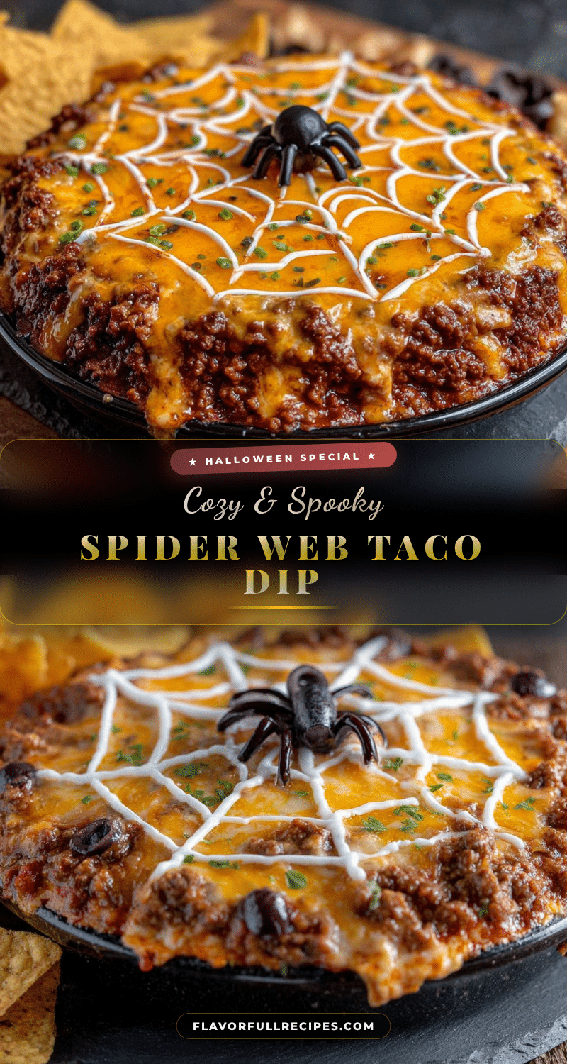 spider web taco dip recipe