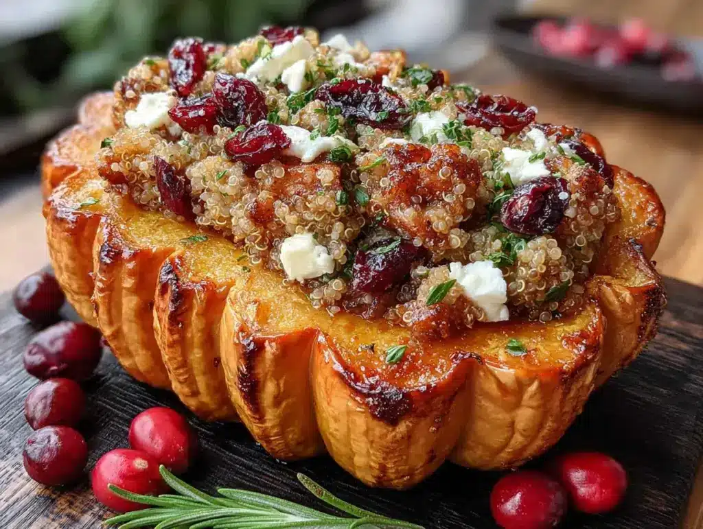 stuffed delicata squash - featured image