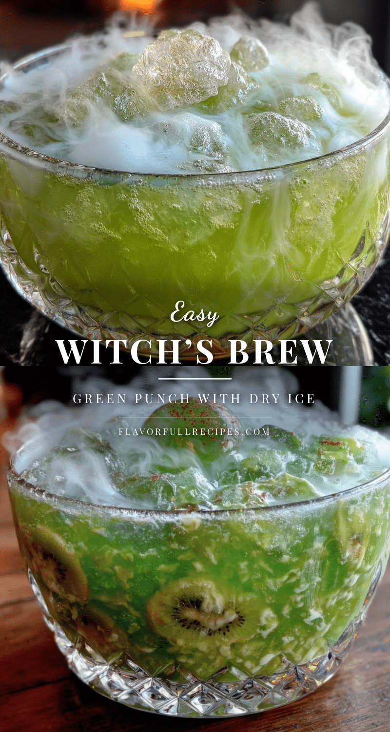witchs brew green punch recipe