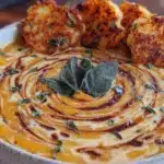 brown butter delicata squash soup - featured image