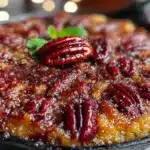 brown butter pecan pie cobbler - featured image