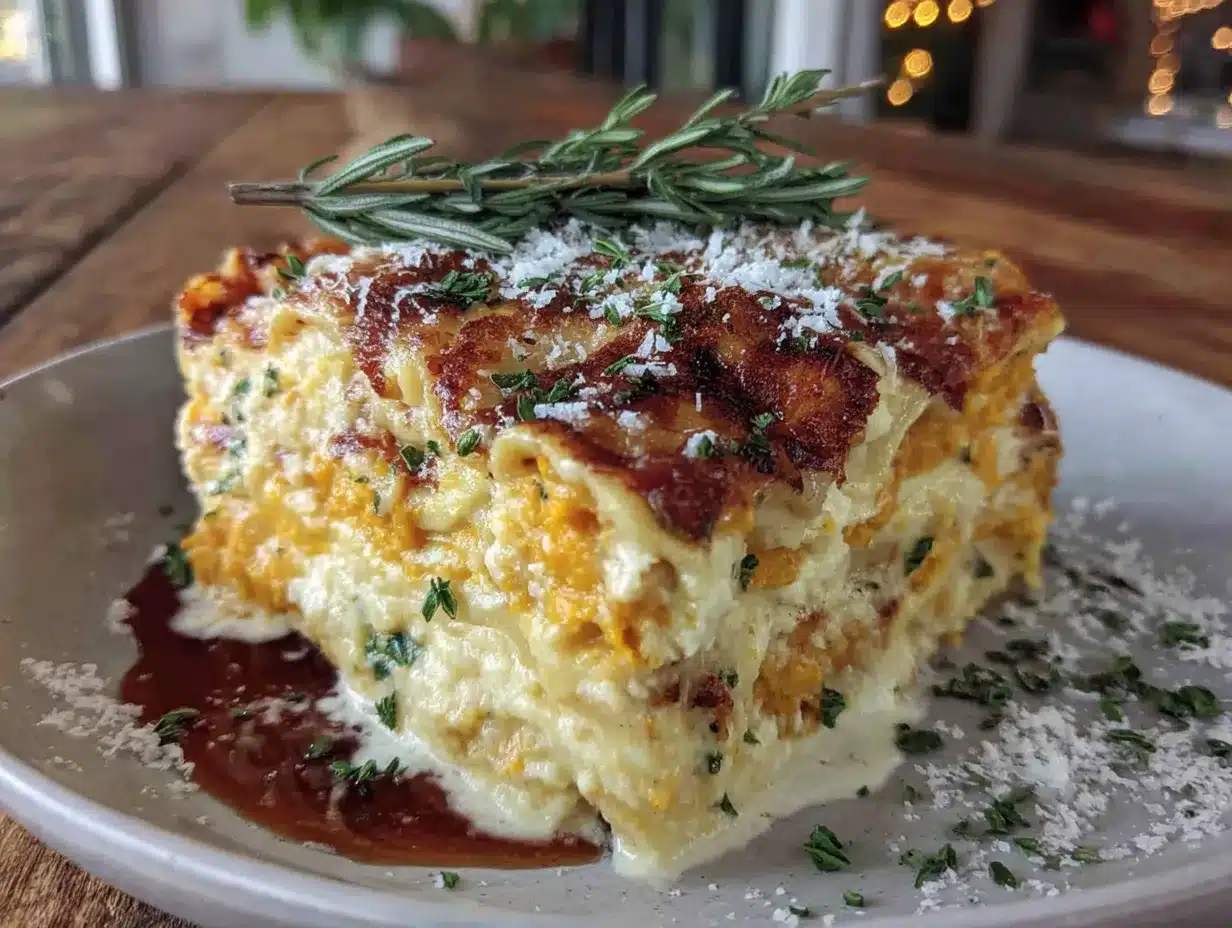 butternut squash lasagna preparation steps