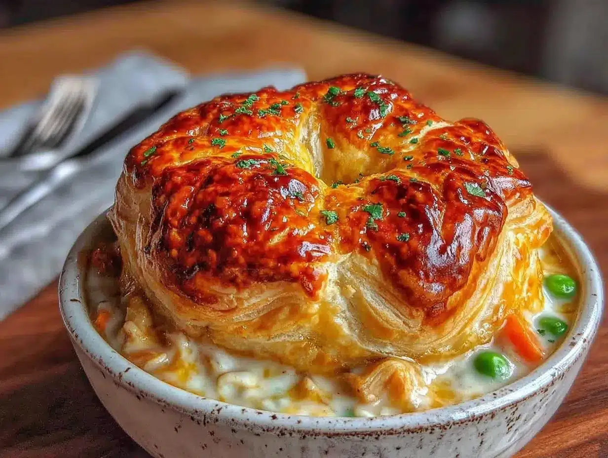 chicken pot pie preparation steps