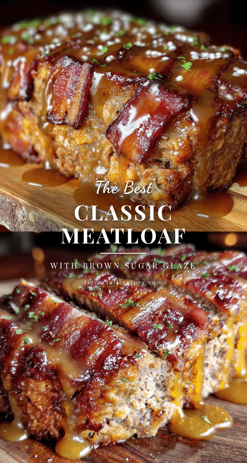 classic meatloaf recipe with brown sugar glaze recipe