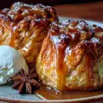 cozy baked apple dumplings - featured image