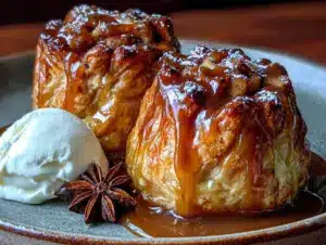 cozy baked apple dumplings - featured image