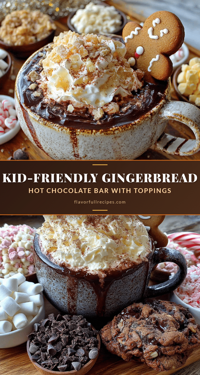 gingerbread hot chocolate bar recipe