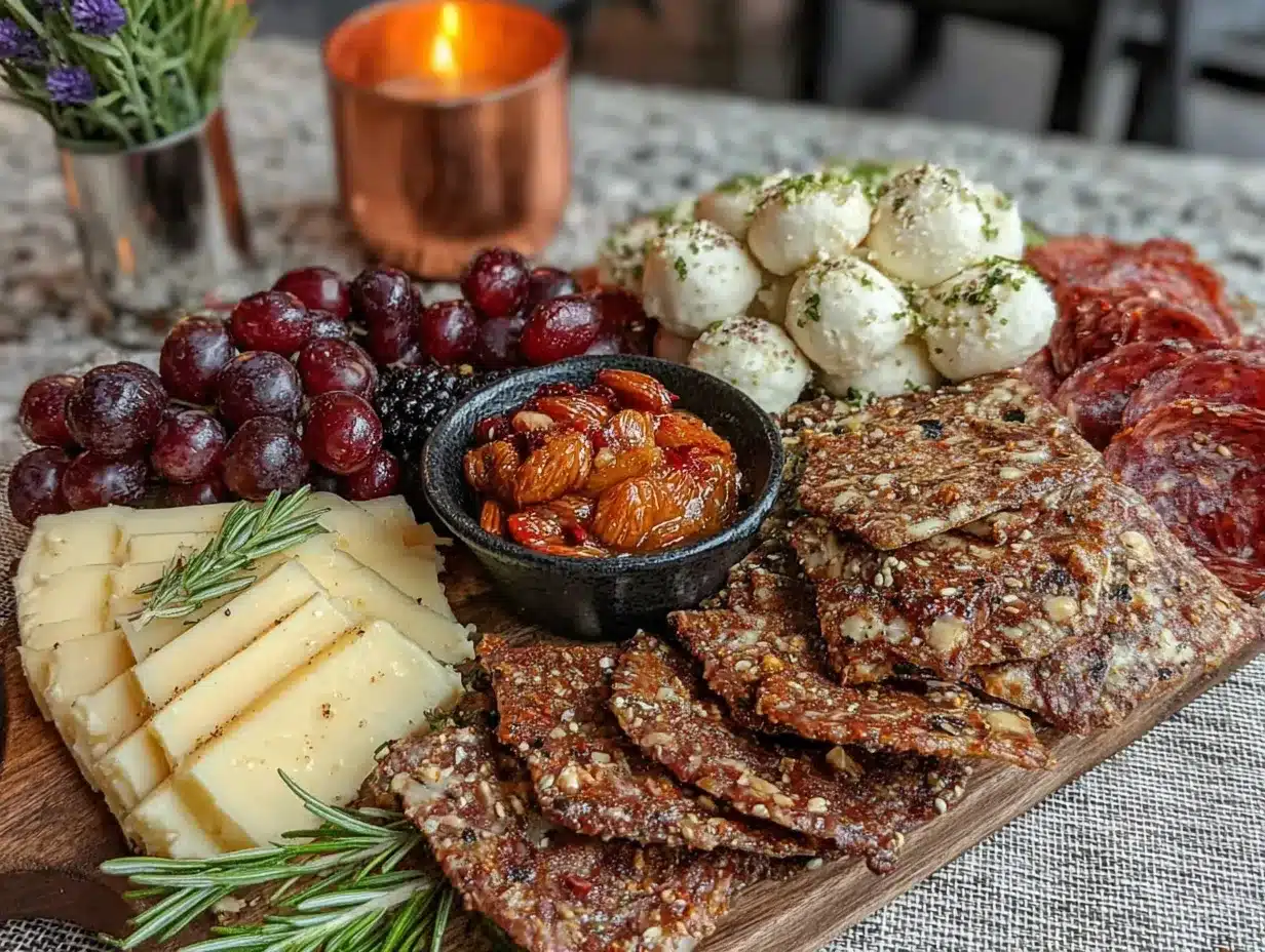 halloween charcuterie board preparation steps
