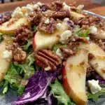 harvest apple pecan salad - featured image