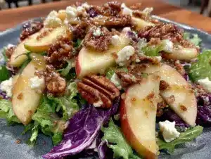 harvest apple pecan salad - featured image