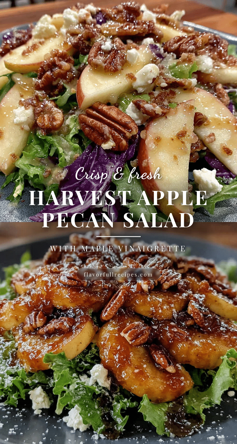 harvest apple pecan salad recipe