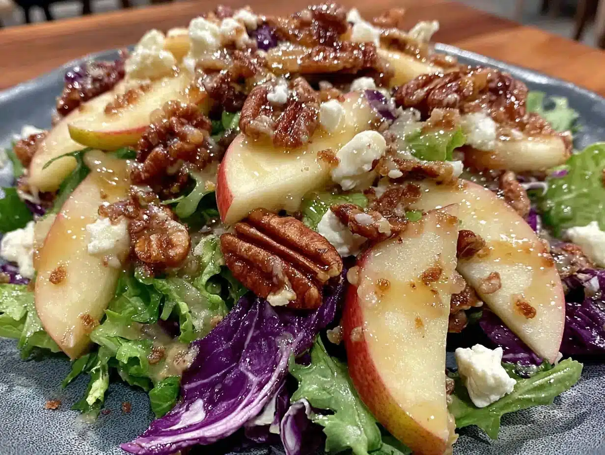 harvest apple pecan salad - featured image