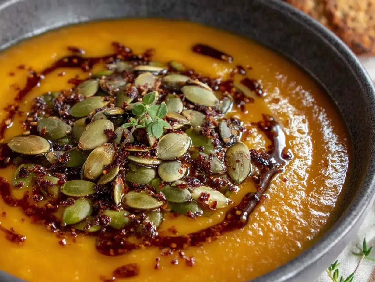 honeynut squash bisque preparation steps