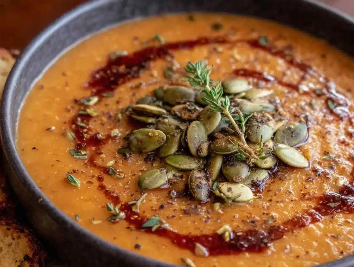 honeynut squash bisque - featured image