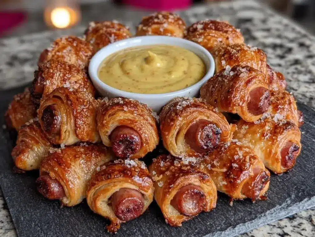 mummy pigs in a blanket - featured image