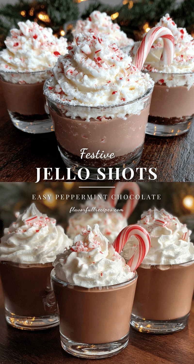 peppermint chocolate jello shots recipe