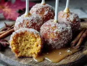pumpkin cake pops - featured image
