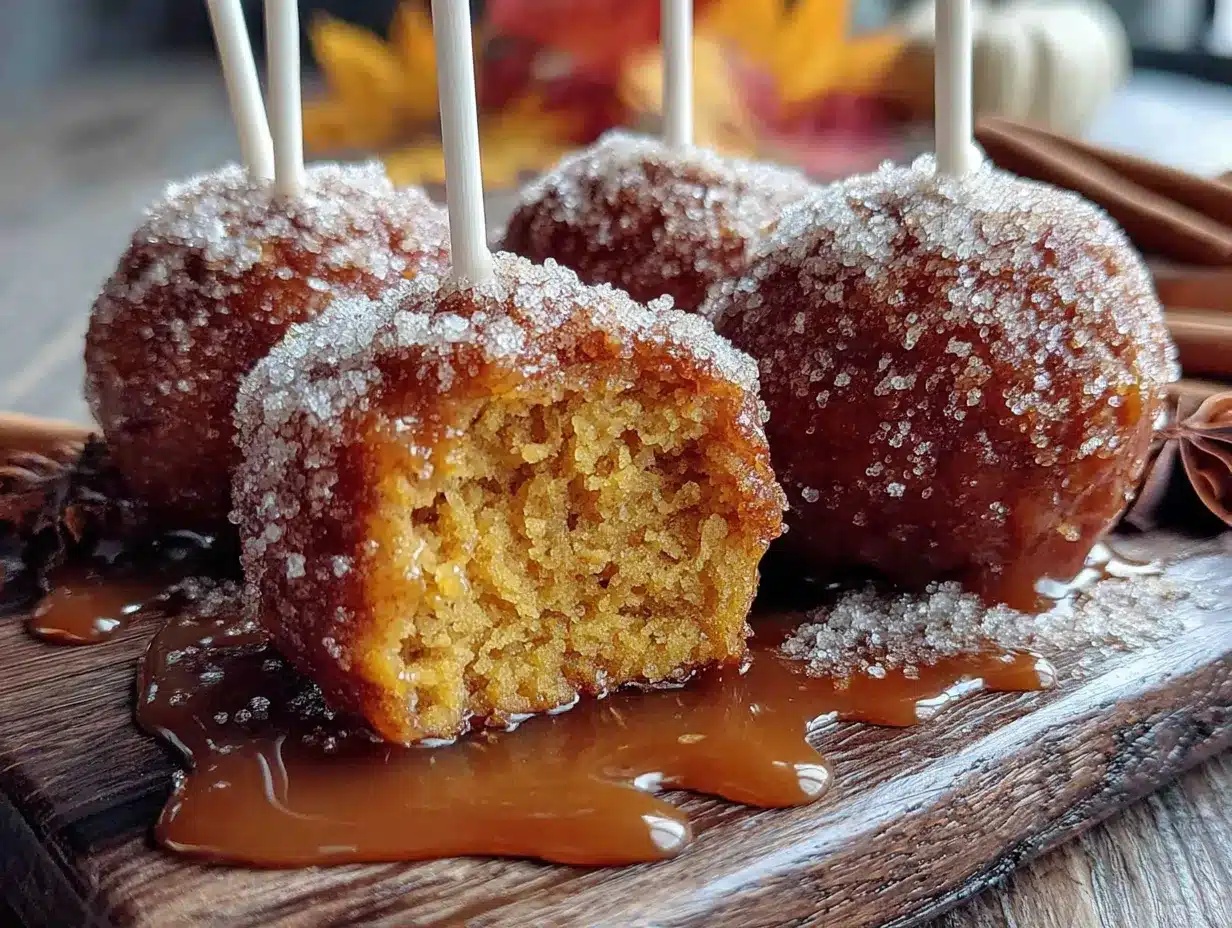 pumpkin cake pops preparation steps