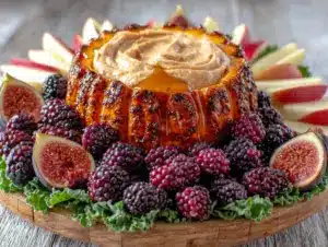 pumpkin patch fruit tray - featured image
