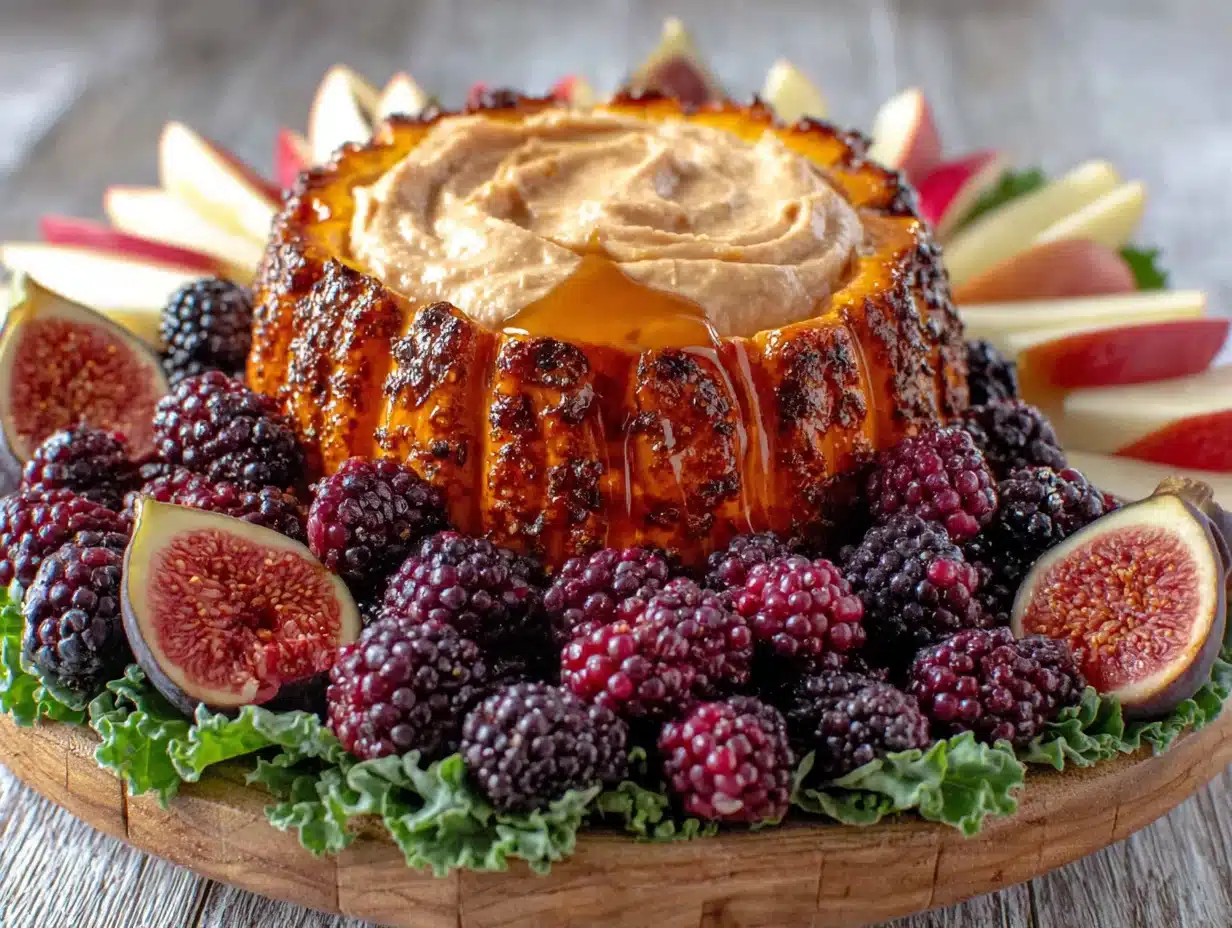 pumpkin patch fruit tray - featured image