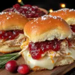 turkey cranberry sliders - featured image