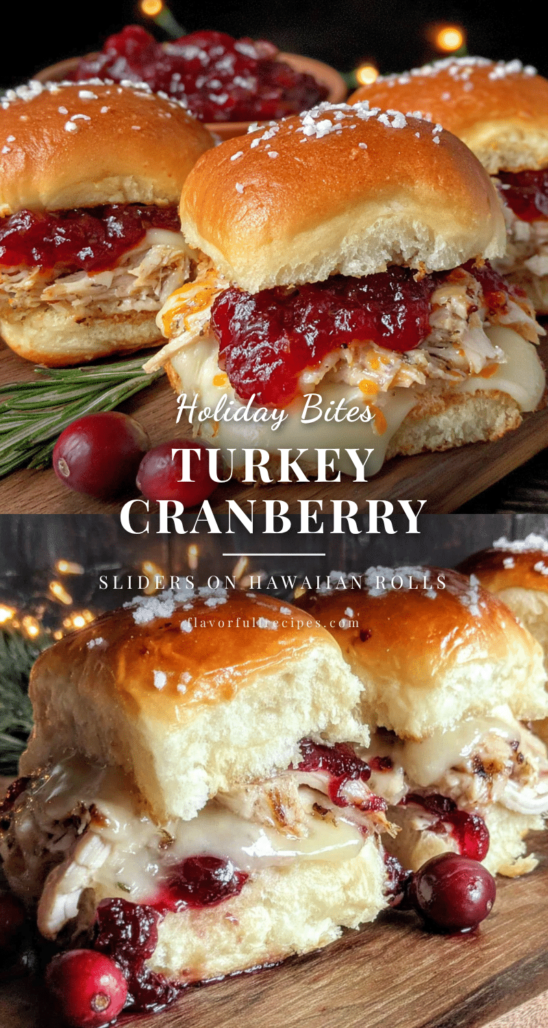 turkey cranberry sliders recipe