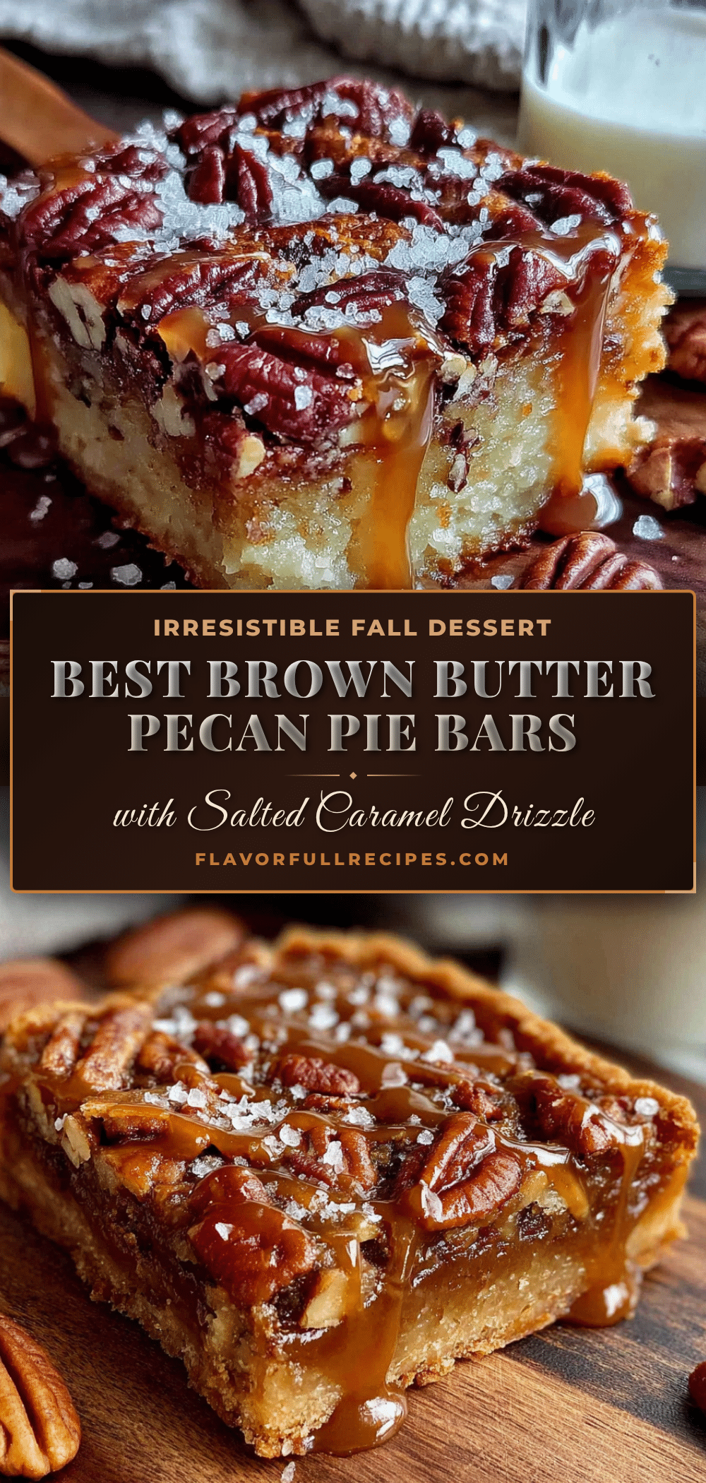 brown butter pecan pie bars recipe