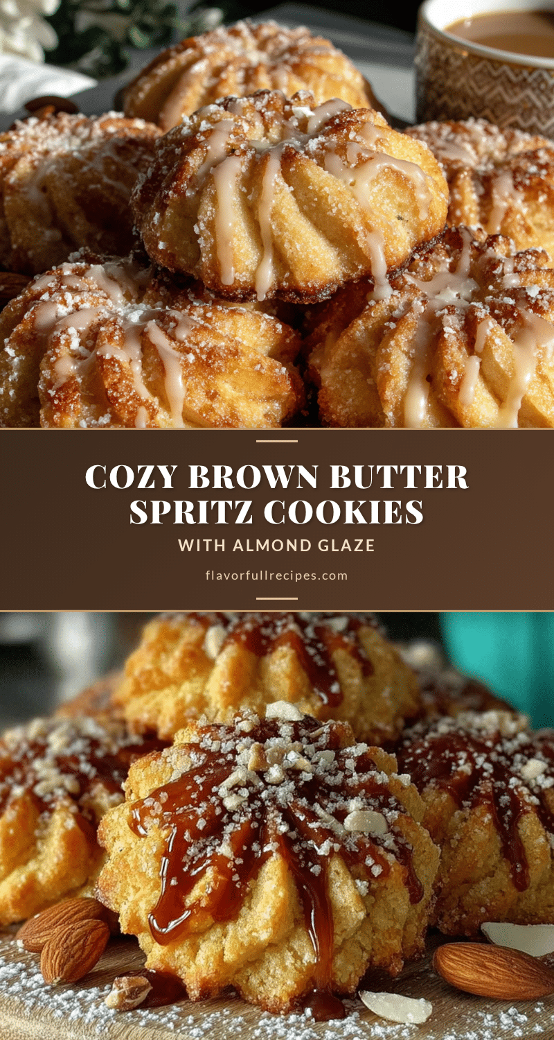 brown butter spritz cookies recipe