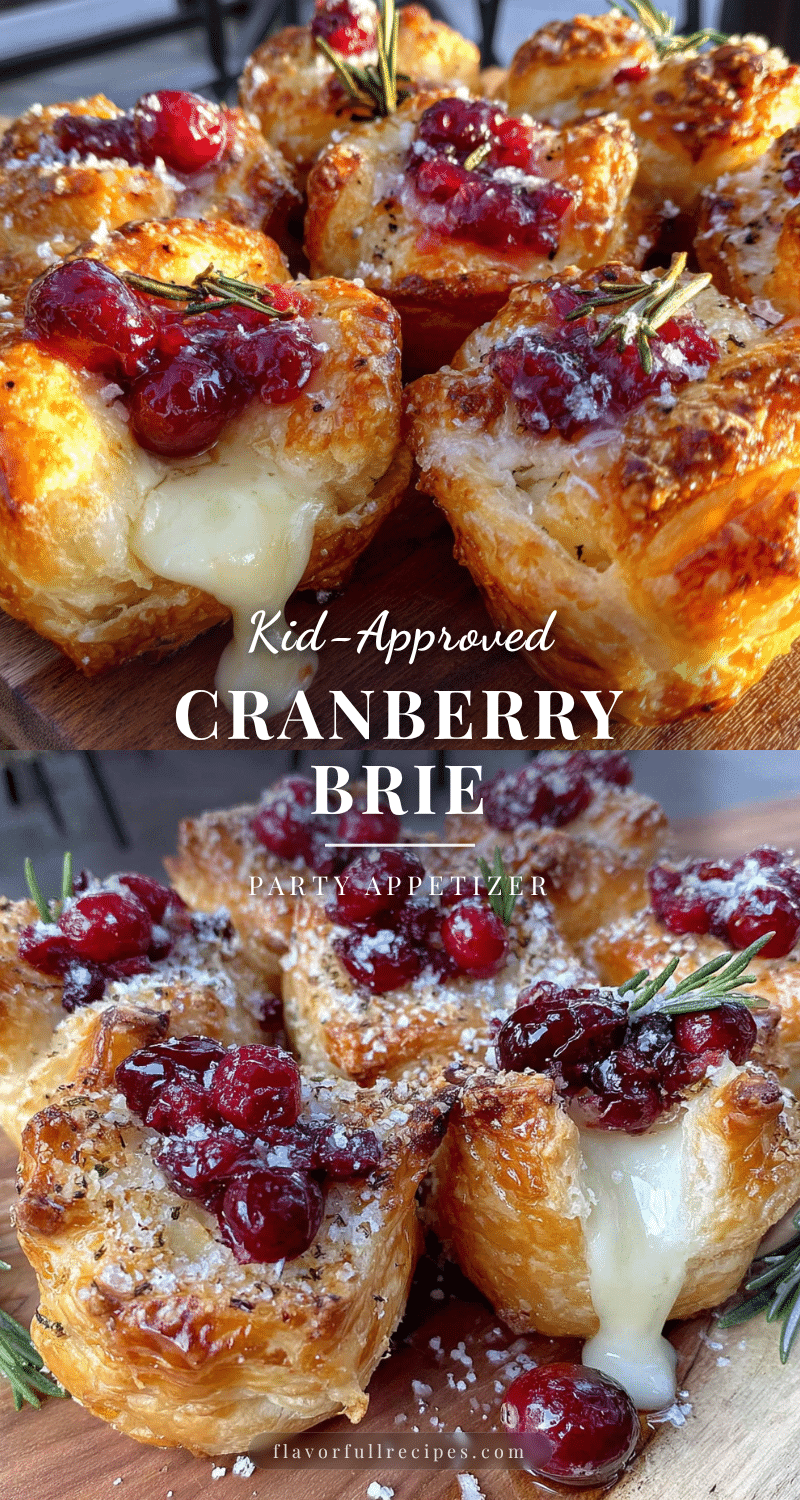 cranberry brie bites recipe