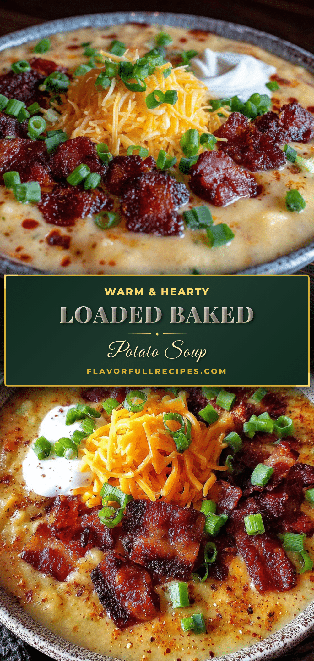 crockpot loaded baked potato soup recipe