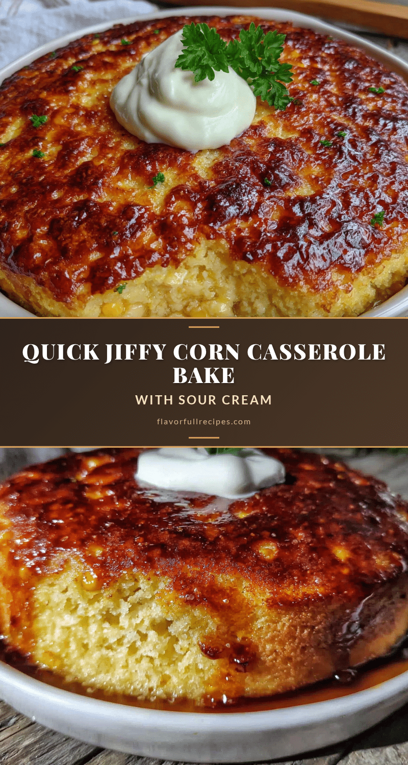 jiffy corn casserole with sour cream recipe