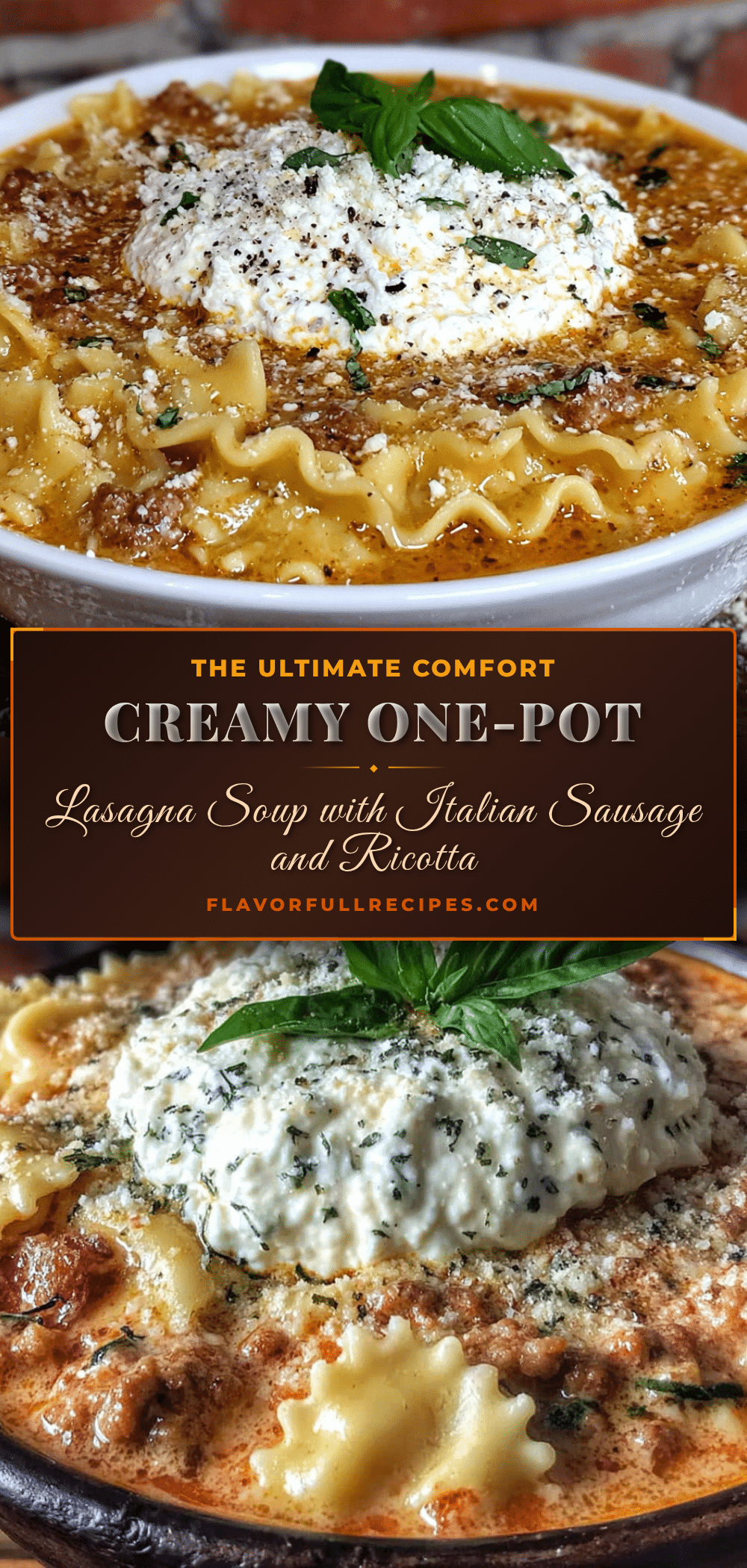 lasagna soup recipe