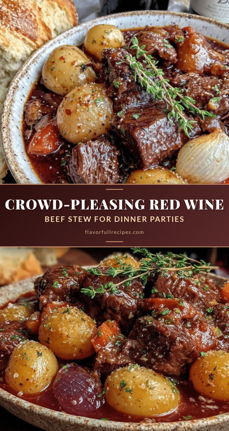 red wine beef stew recipe