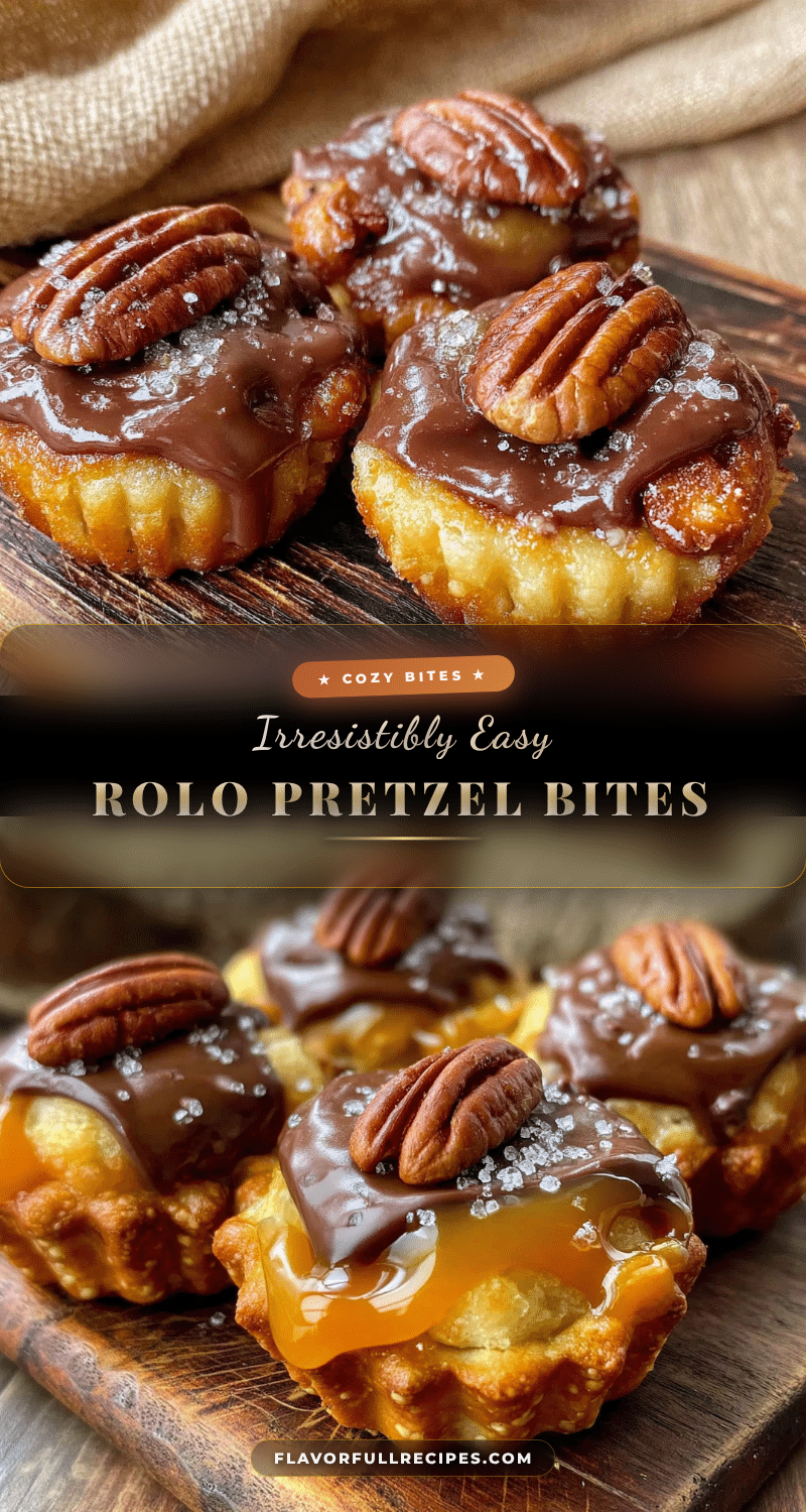 Rolo Pretzel Bites recipe